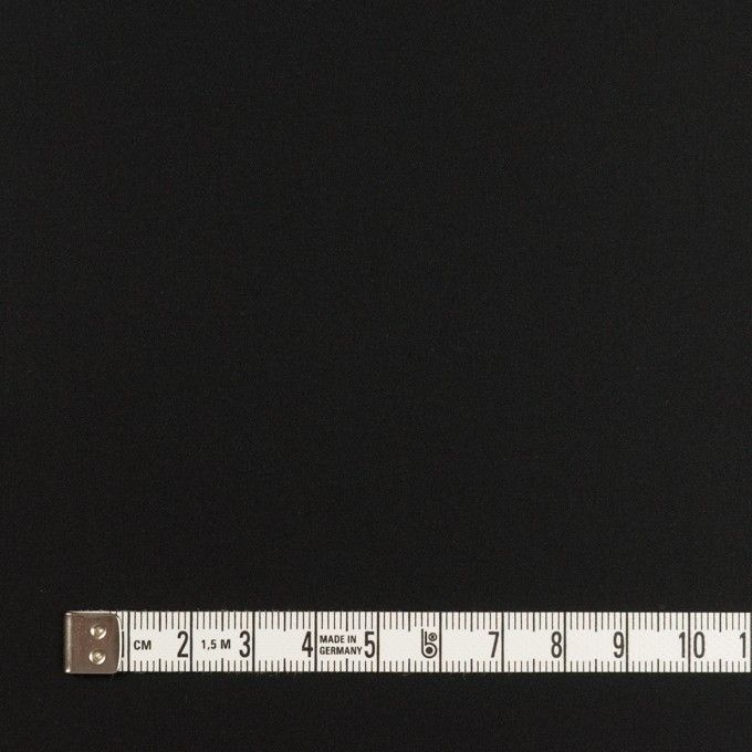コットン×無地(ブラック)×サテン_全6色 イメージ4