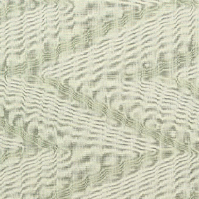 コットン×ウェーブ(ティーグリーン)×ローン イメージ1