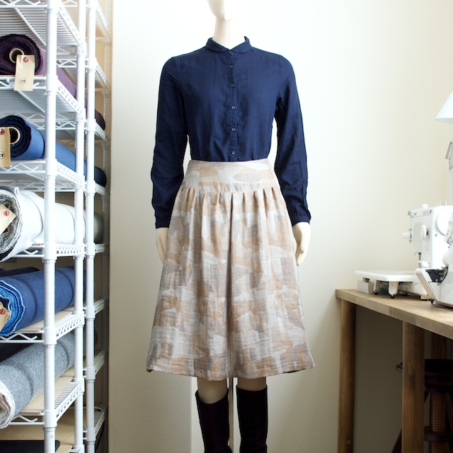 FAB #005 風通織りのスカートのサムネイル