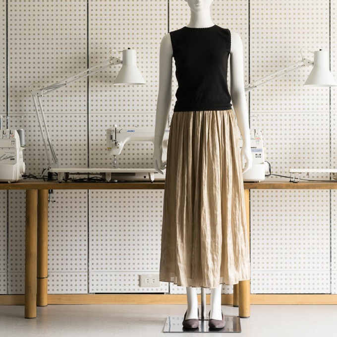 FAB #182 筒縫いのギャザースカートのサムネイル