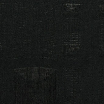 【150cmカット】コットン×チェック(ブラック)×二重織ジャガードのサムネイル