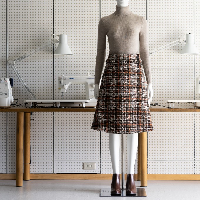 FAB #224 台形ラップスカート(fab-fabricオリジナル・未発売)のサムネイル