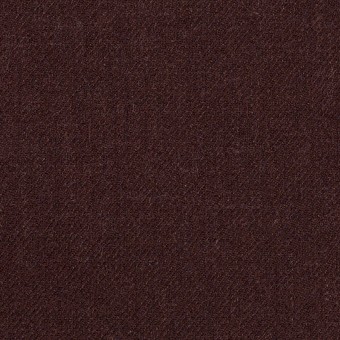 ウール＆ポリエステル×無地(レーズン＆バイオレット)×二重織サージのサムネイル