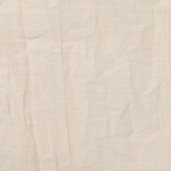 リネン＆ナイロン混×無地(エクリュ)×オーガンジー・ワッシャー_全4色のサムネイル