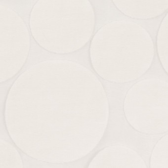 【アウトレット】レーヨン混×サークル(ミルク)×オーガンジー・ジャガードのサムネイル