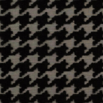 ポリエステル＆レーヨン×千鳥格子(ブラック)×かわり織のサムネイル