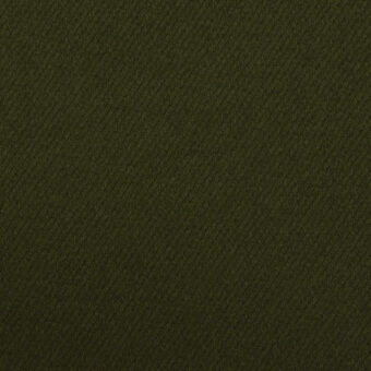 コットン＆ポリウレタン×無地(カーキグリーン)×二重織ストレッチのサムネイル