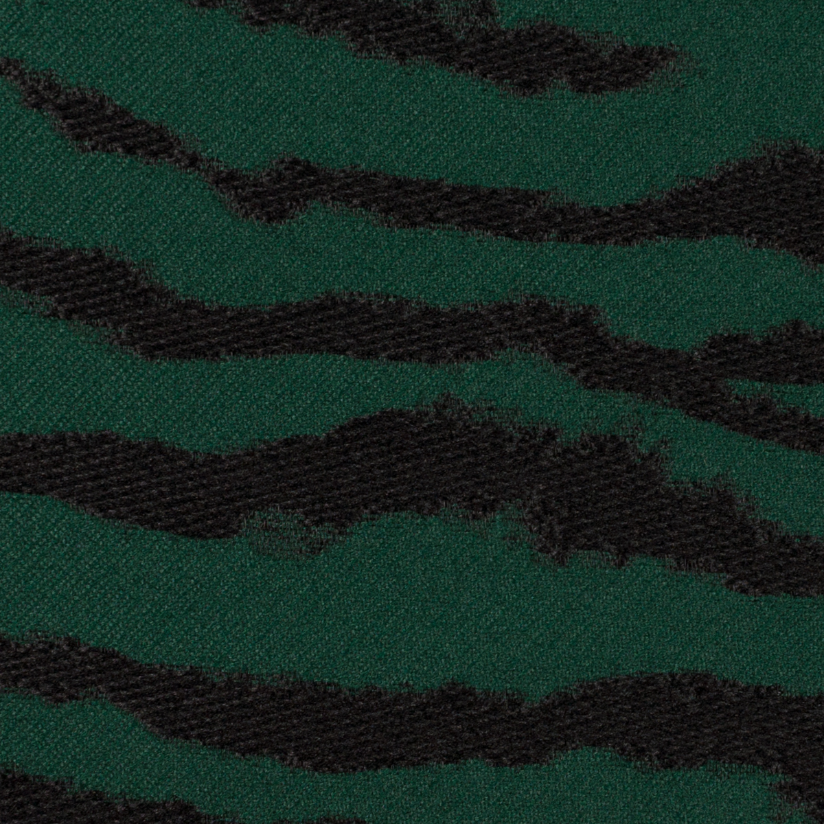 【アウトレット】ポリエステル×ゼブラ(クロムグリーン＆ブラック)×ジャガードのサムネイル