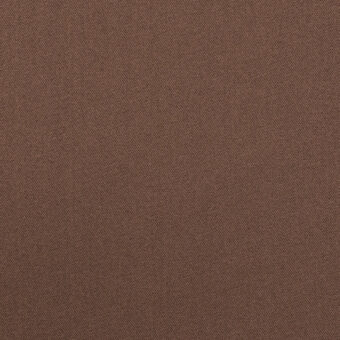 【アウトレット】ポリエステル混×無地(ブラウン)×サテンストレッチ_イタリア製のサムネイル