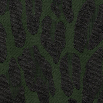 【アウトレット】レーヨン×レオパード(クロムグリーン＆ブラック)×ジャガードのサムネイル