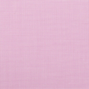 【アウトレット】コットン×千鳥格子(ピンク)×ブロードのサムネイル