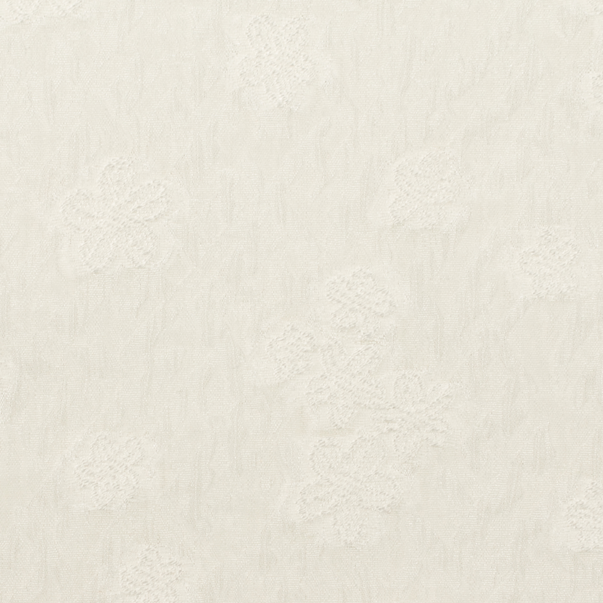 【アウトレット】ポリエステル混×フラワー(オフホワイト)×オーガンジー・カットジャガードのサムネイル
