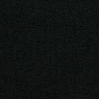 コットン×無地(ブラック)×Wガーゼワッシャー_全23色のサムネイル