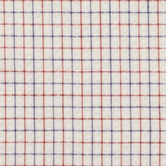 【アウトレット】ポリエステル＆コットン×チェック(トリコロール)×サッカーのサムネイル