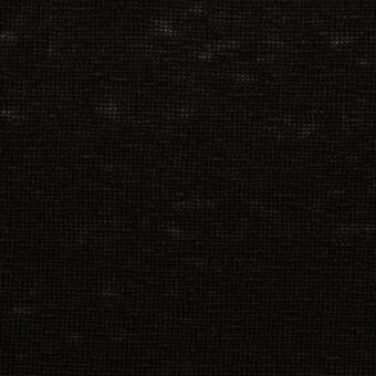 【アウトレット】リネン×無地(ブラック)×天竺ニットのサムネイル