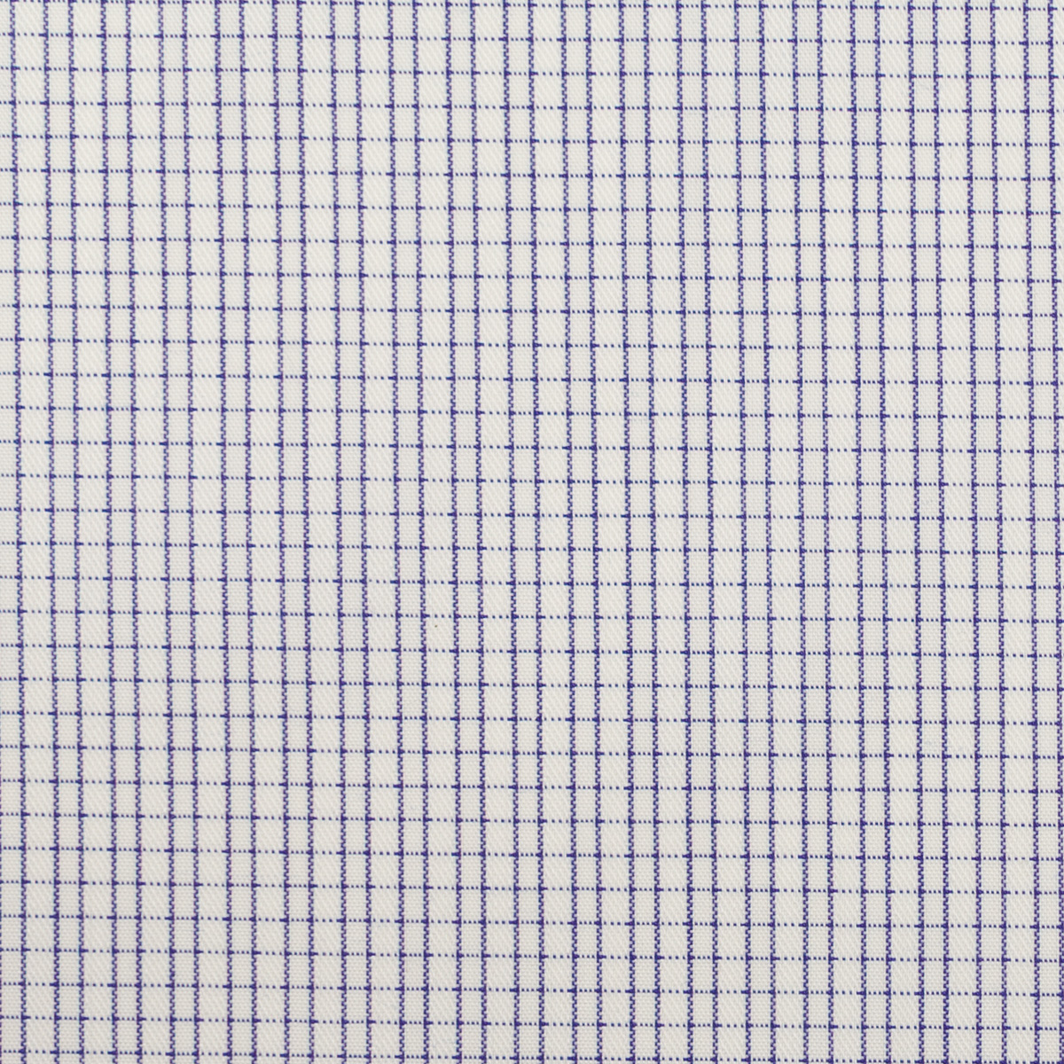 【アウトレット】コットン＆ポリエステル×チェック(ブルー＆ホワイト)×ブロードドビーのサムネイル