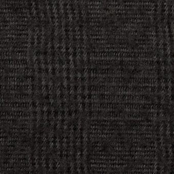 【アウトレット】コットン&ウール×チェック(チャコール)×ツイードのサムネイル