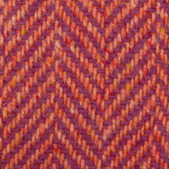 【アウトレット】ウール×ミックス(オレンジ&モーブ)×ツイードのサムネイル