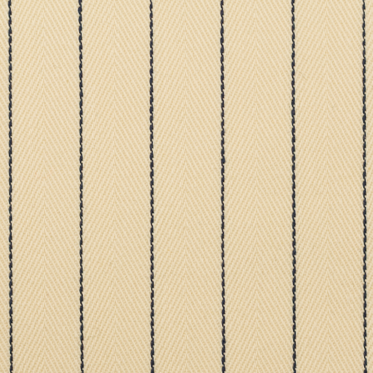 【アウトレット】コットン×ストライプ(エクリュ＆ネイビー)×ヘリンボーンのサムネイル