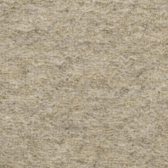 【アウトレット】ウール＆ポリエステル×ミックス(杢グレー＆ゴールド)×スライバーニットのサムネイル