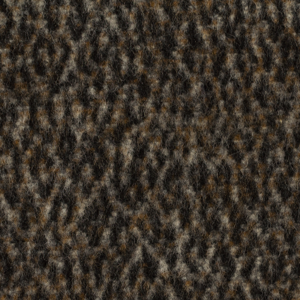 【アウトレット】ウール＆ポリエステル×モザイク(セピア)×ジャガードのサムネイル