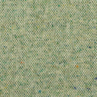 【アウトレット】ウール＆ナイロン混×ミックス(ライムグリーン)×ツイードのサムネイル