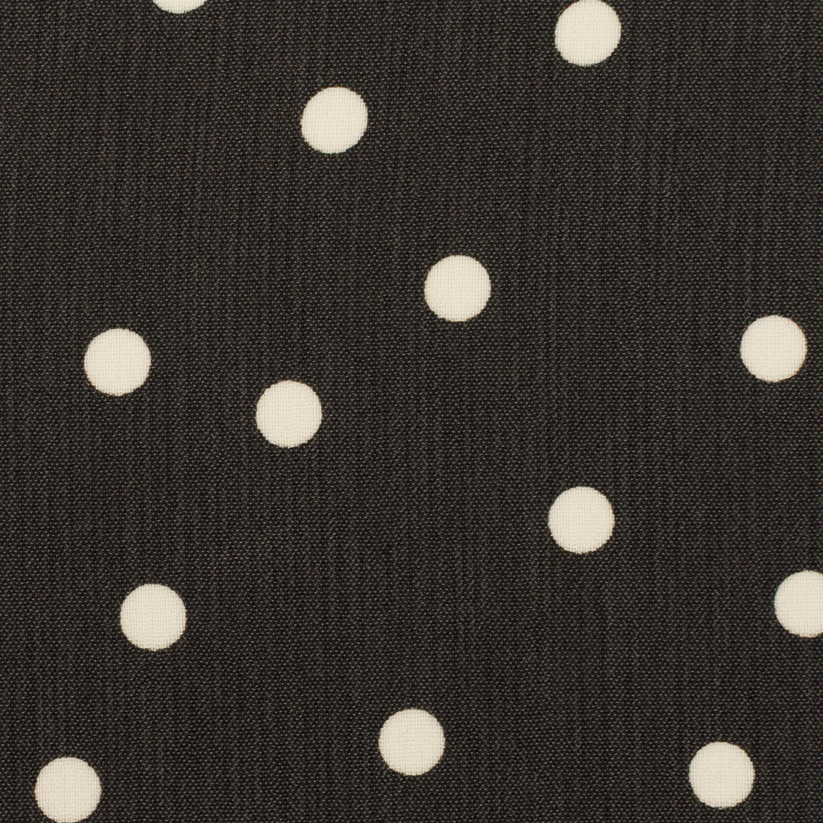 【アウトレット】ポリエステル×ドット(チャコールグレー＆オフホワイト)×ボイルのサムネイル