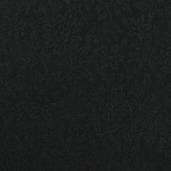 コットン×フラワー(ブラック)×ジャガード_全5色のサムネイル