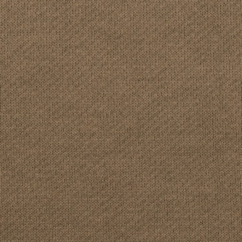 【アウトレット】コットン×無地(フォーン)×裏毛ニット(裏面起毛)(11oz)のサムネイル