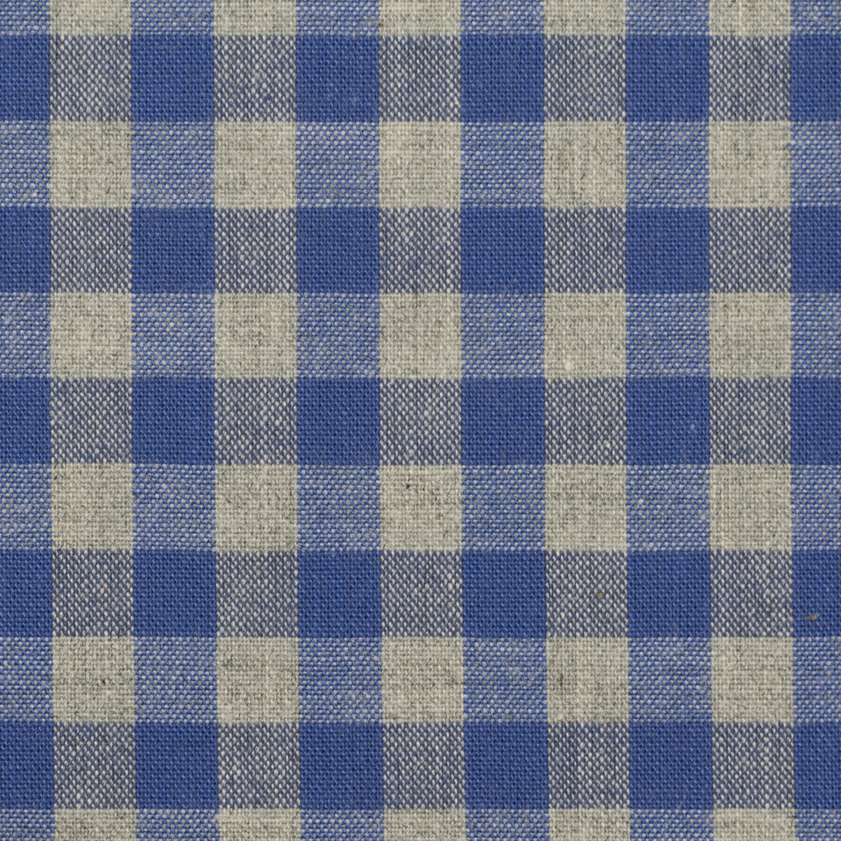 コットン×チェック(ラベンダーブルー＆グレー)×シーチング_全6色のサムネイル