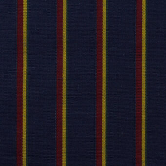 【アウトレット】コットン×ストライプ(ネイビー、ガーネット＆アンティークゴールド)×ブロードドビーのサムネイル