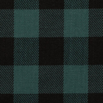 コットン×チェック(バルビゾン＆ブラック)×ツイル_全4色のサムネイル