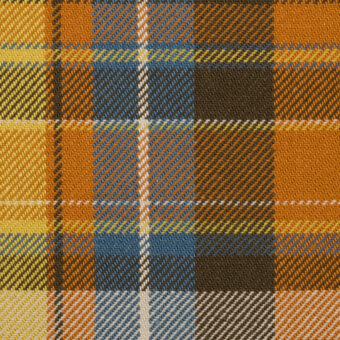 コットン×チェック(アプリコット、アッシュブルー＆イエロー)×ツイルのサムネイル