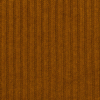 【アウトレット】ポリエステル＆ウール×無地(キャラメル)×リブニットのサムネイル