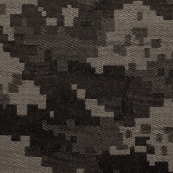 【アウトレット】コットン＆ナイロン×モザイク(チャコールグレー)×ジャガードのサムネイル