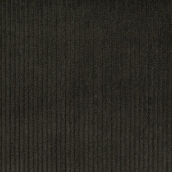 【アウトレット】コットン×無地(チャコール)×中細コーデュロイのサムネイル