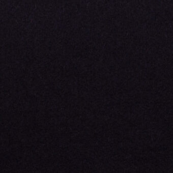 【アウトレット】ウール＆ナイロン混×無地(ダークネイビー)×フラノ_イタリア製のサムネイル