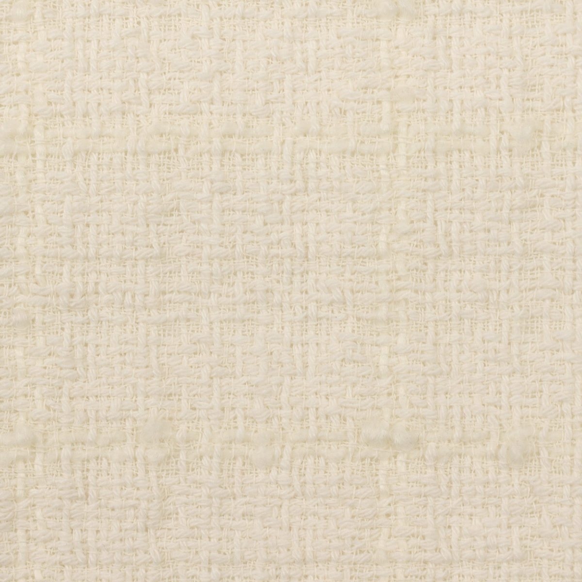 【アウトレット】コットン＆ウール混×無地(エクリュ)×ファンシーツイードのサムネイル