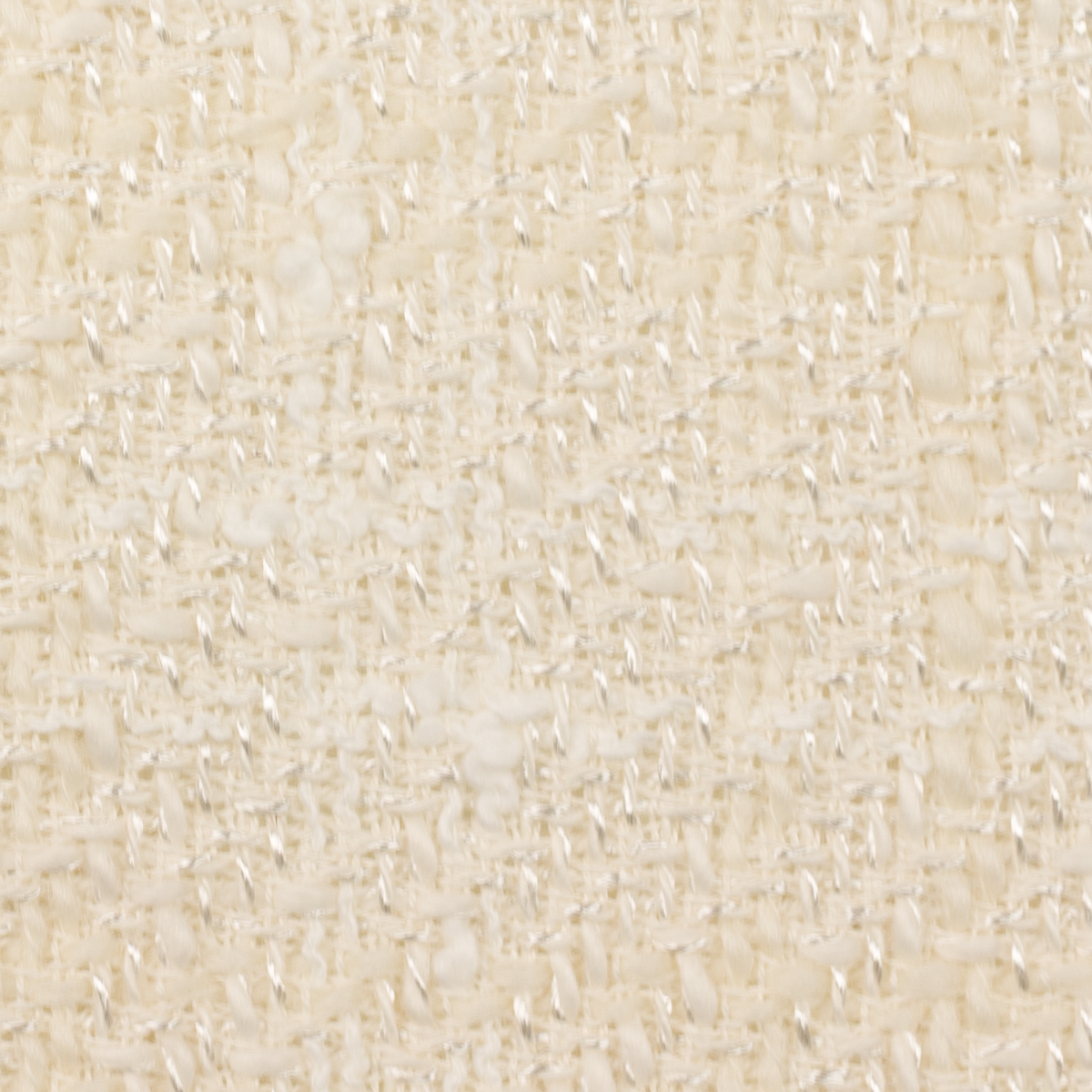 【アウトレット】ウール＆コットン混×ミックス(エクリュ)×ファンシーツイードのサムネイル