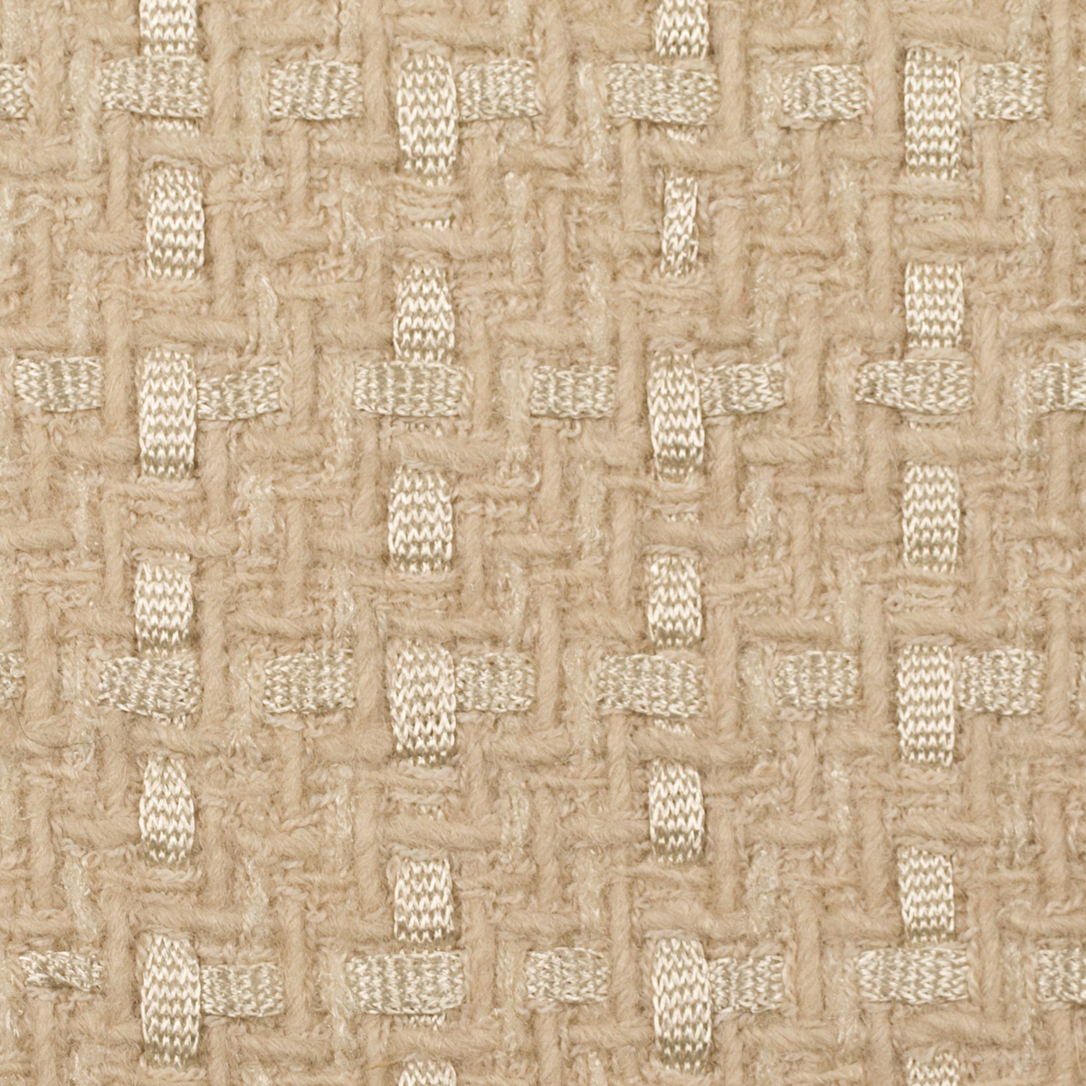 【アウトレット】ウール＆レーヨン混×ミックス(シャンパンゴールド)×ファンシーツイードのサムネイル