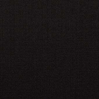 【アウトレット】ウール×無地(チャコールブラック)×サージのサムネイル