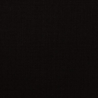 【アウトレット】ウール×無地(ブラック)×サージのサムネイル