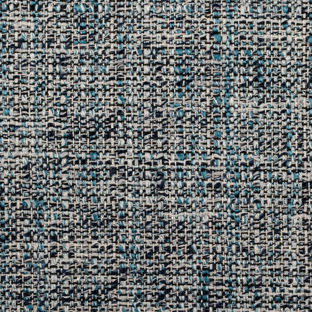 【アウトレット】コットン＆ポリエステル混×ミックス(ネイビーブルー)×ファンシーツイードのサムネイル