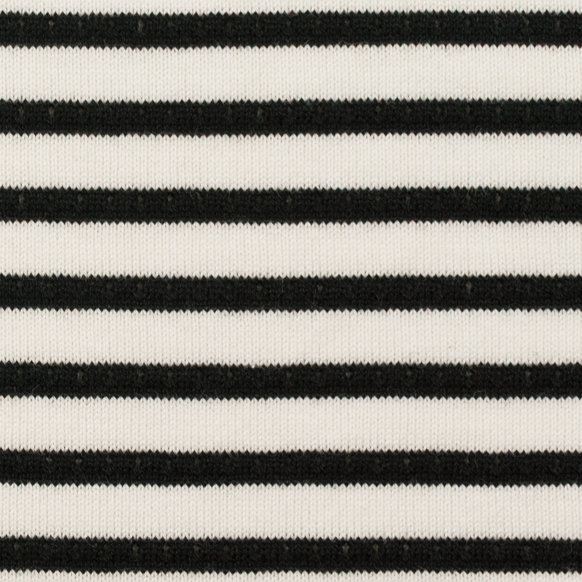 【アウトレット】コットン×ボーダー(ホワイト＆ブラック)×天竺ニットのサムネイル