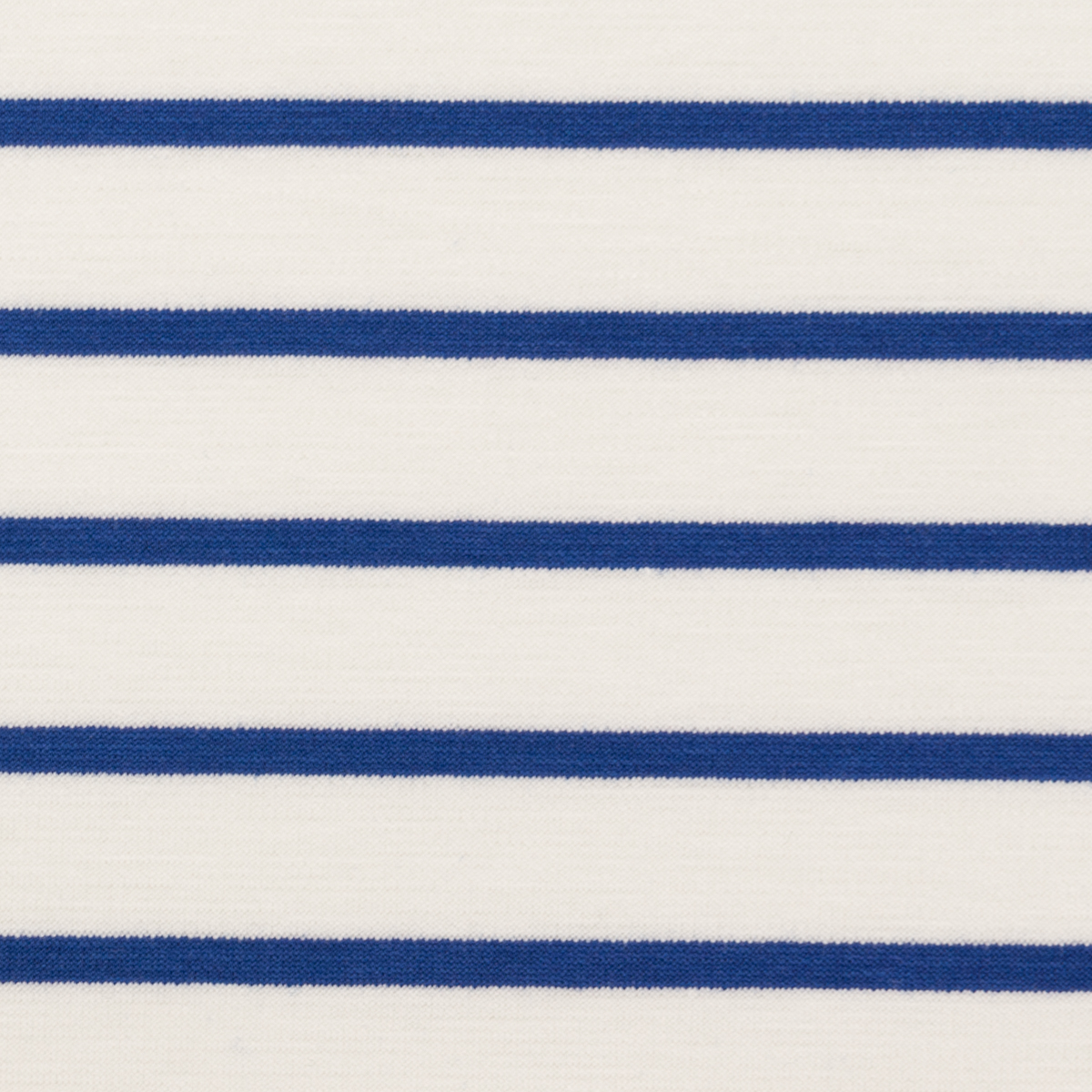 【アウトレット】コットン×ボーダー(ホワイト＆ブルー)×スムースニットのサムネイル