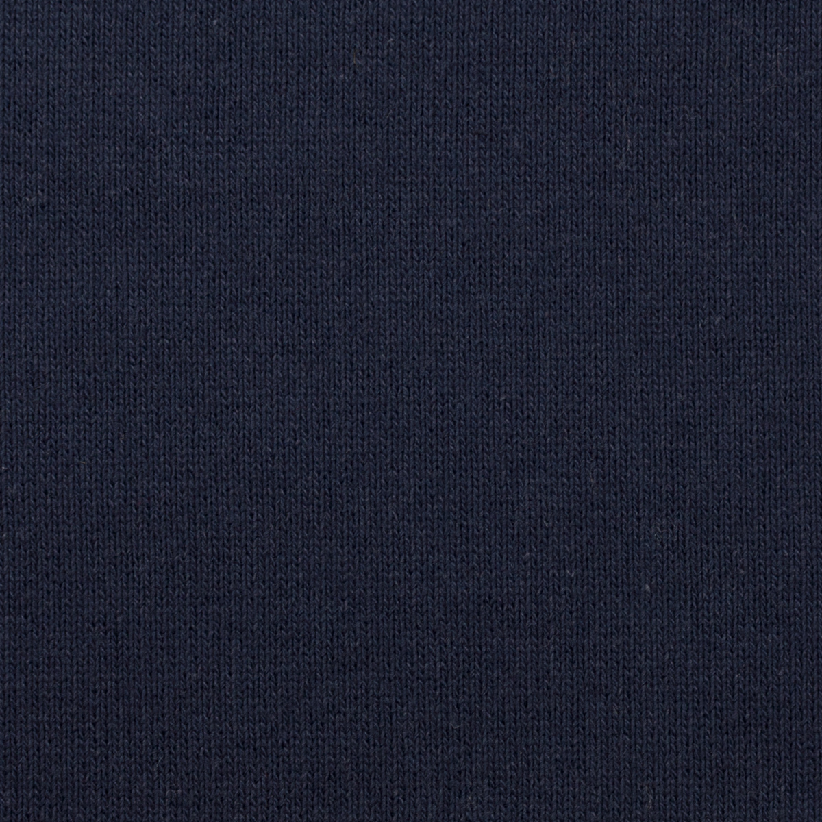 【アウトレット】コットン×無地(ネイビー)×裏毛ニット(裏面起毛)(14oz)のサムネイル