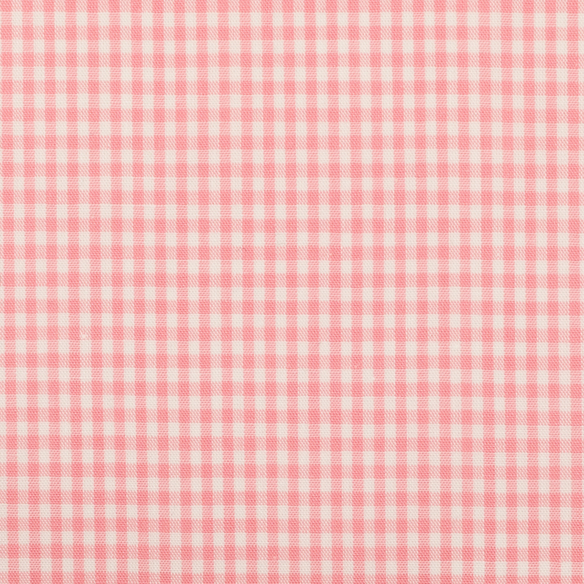 【アウトレット】コットン×チェック(ピンク＆オフホワイト)×ブロードのサムネイル