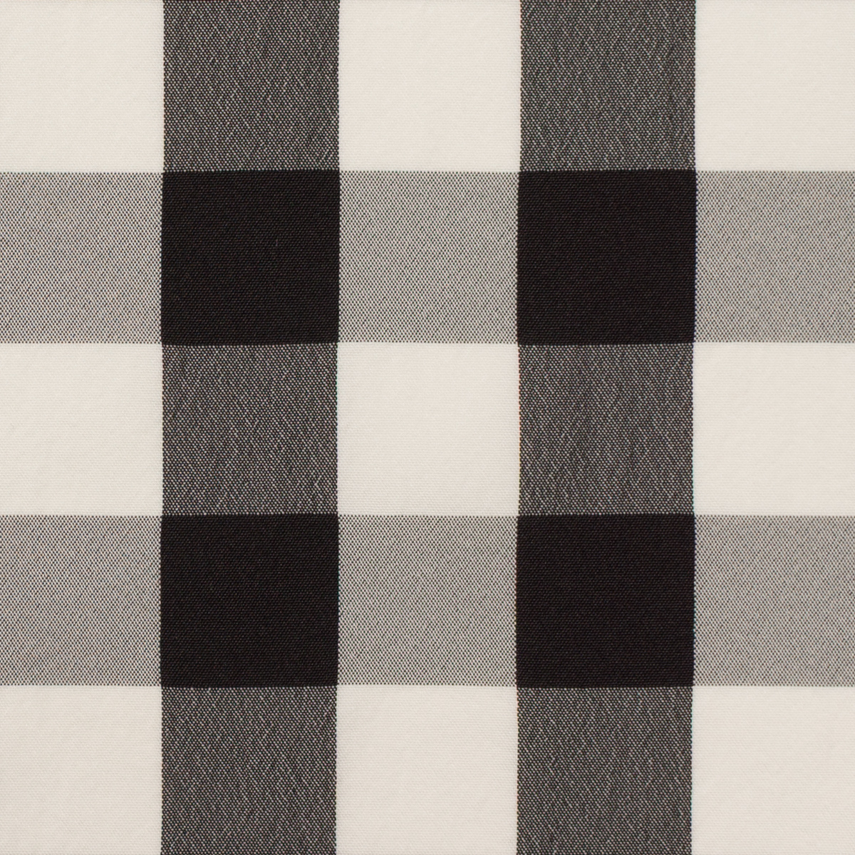 【アウトレット】ナイロン＆コットン×チェック(ブラック＆ホワイト)×デシンワッシャーのサムネイル