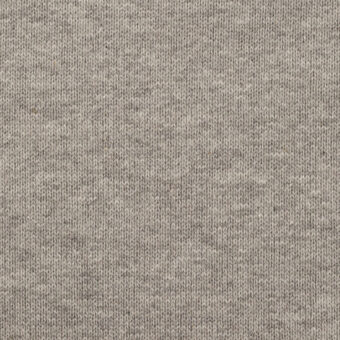 【アウトレット】コットン×無地(杢グレー)×裏毛ニット(15oz)のサムネイル