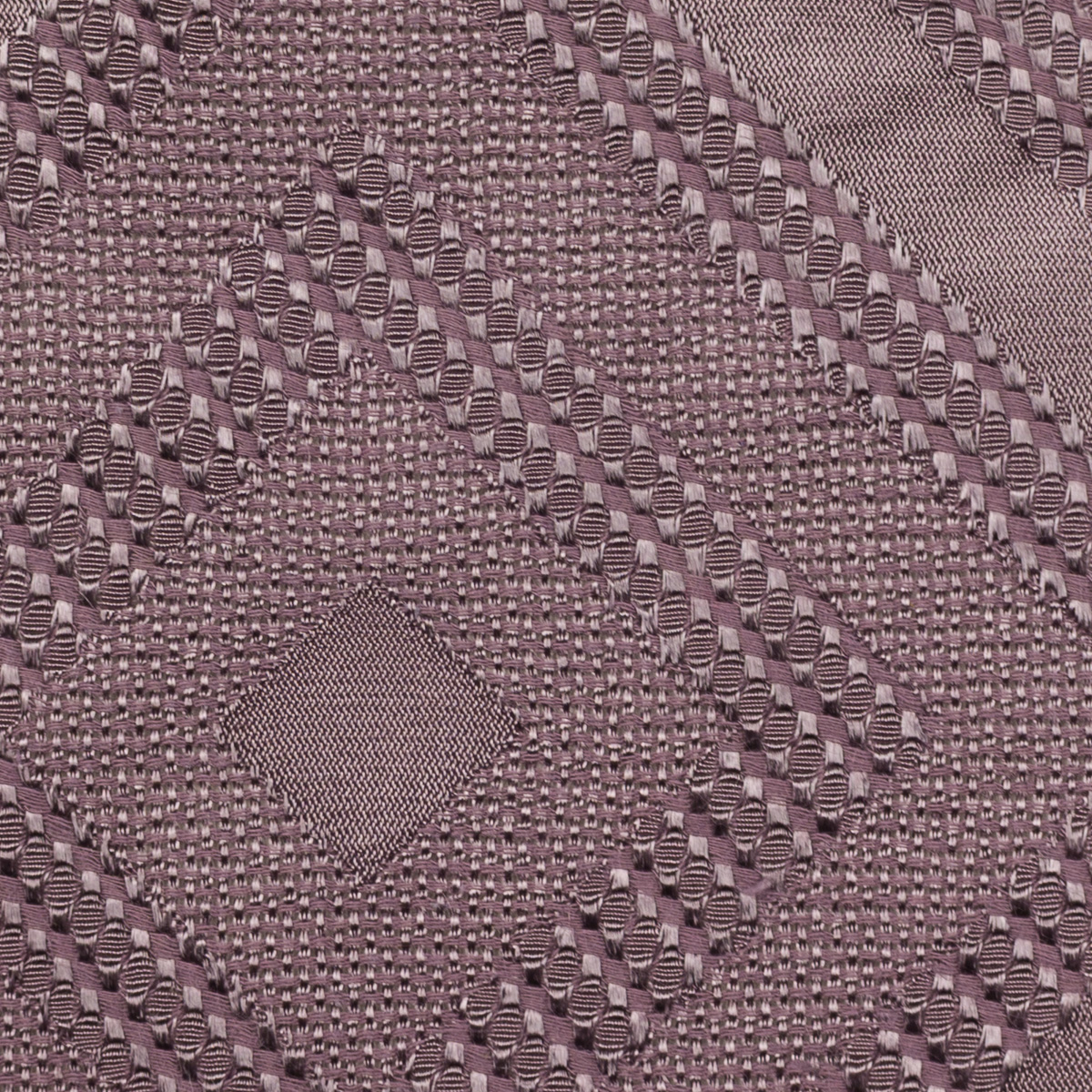 【アウトレット】レーヨン＆コットン混×ダイヤ(スモーキーパープル)×ジャガードのサムネイル